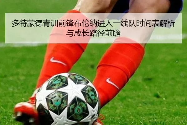 多特蒙德青训前锋布伦纳进入一线队时间表解析与成长路径前瞻